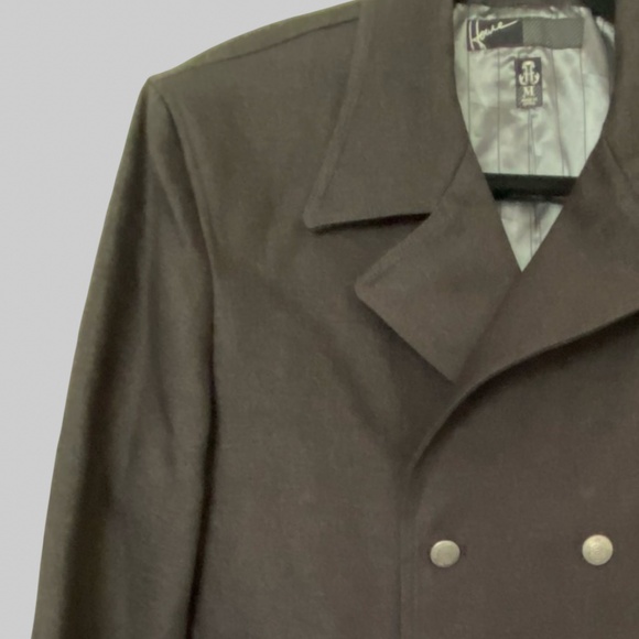 Hause of Howe Mens Black Cotton Blend Military Style Art Blazer Jacket- Sz - M - Picture 4 of 16